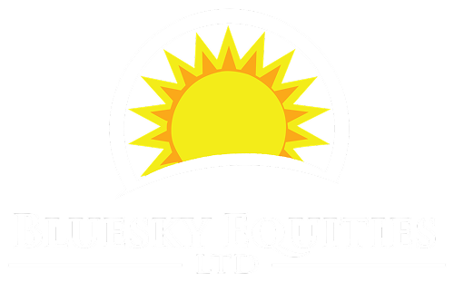 Blueksy logo, transparent